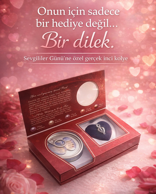 Dilek İncisi Gerçek İnci Kolye Seti