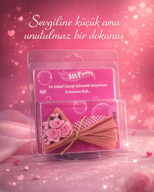 Aynalı Romantik Mini Buket